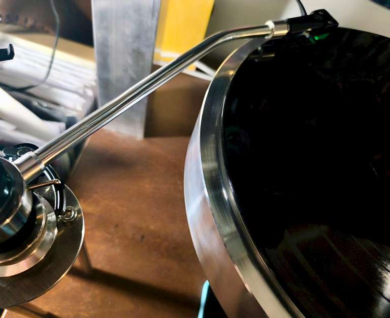 JVC UA-7045 Tonearm for Playback on the Lathe