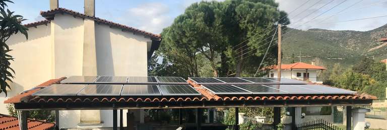 Solar Panels on Roof